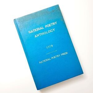 Vintage 70's National Poetry Anthology Hardcover GUC